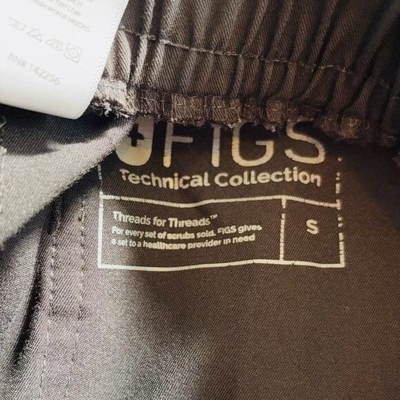 Figs Women's Black Pants Small Nurse Medical Scrubs - Picture 5 of 7